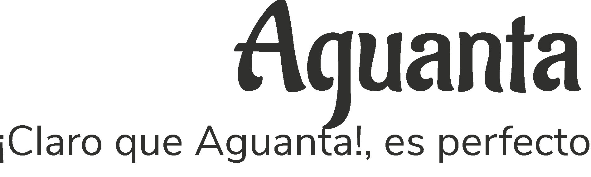 Logo Aguanta